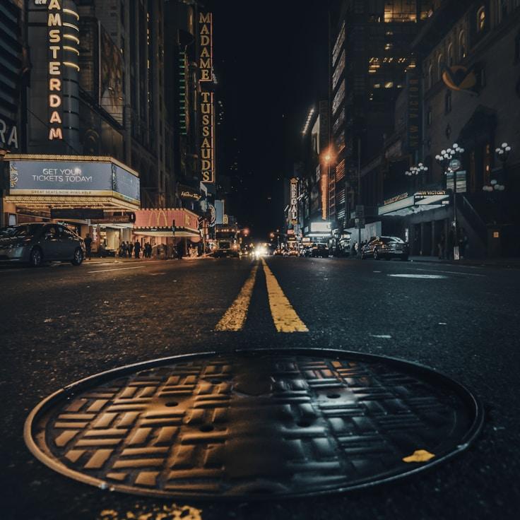 Sunset outdoors in Italy